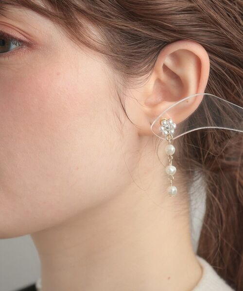 Couture Brooch / クチュールブローチ ピアス・イヤリング | フラワーモチーフイヤリング | 詳細4