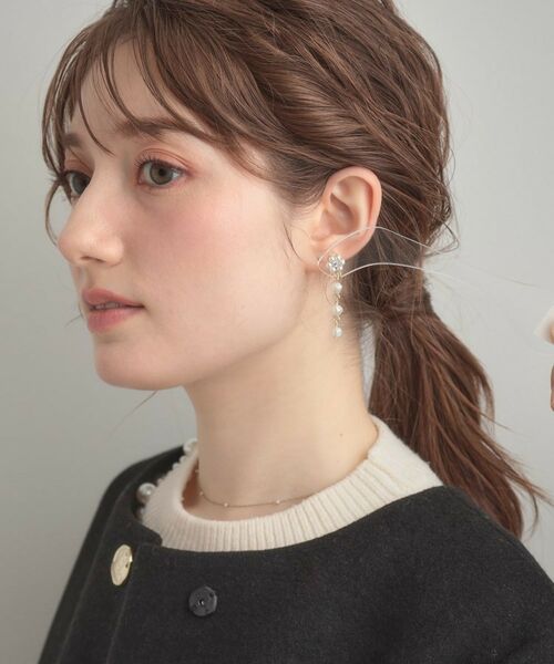 Couture Brooch / クチュールブローチ ピアス・イヤリング | フラワーモチーフイヤリング | 詳細5