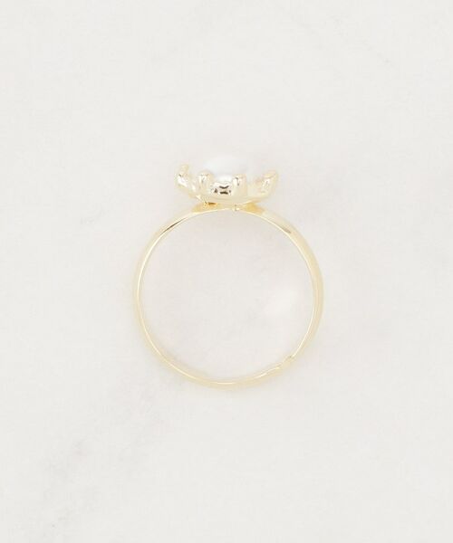 Couture Brooch / クチュールブローチ リング | パール調モチーフリング | 詳細3