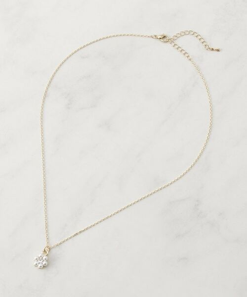 Couture Brooch / クチュールブローチ ネックレス・ペンダント・チョーカー | フラワーモチーフプチネックレス | 詳細2