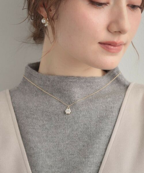 Couture Brooch / クチュールブローチ ネックレス・ペンダント・チョーカー | フラワーモチーフプチネックレス | 詳細4