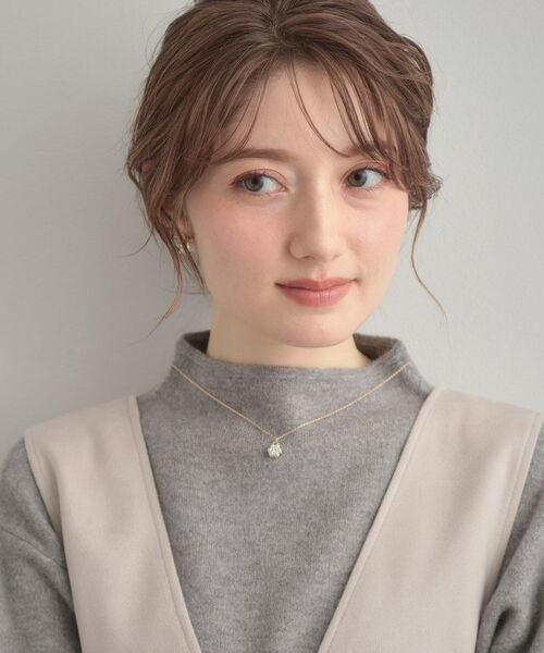 Couture Brooch / クチュールブローチ ネックレス・ペンダント・チョーカー | フラワーモチーフプチネックレス | 詳細5