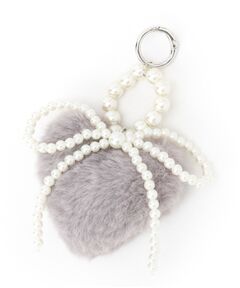 Couture Brooch / クチュールブローチ キーホルダー・ストラップ | ハートフェイクファーチャーム