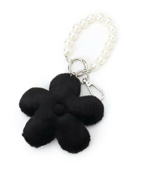 Couture Brooch / クチュールブローチ キーホルダー・ストラップ | フラワーフェイクファーチャーム | 詳細2