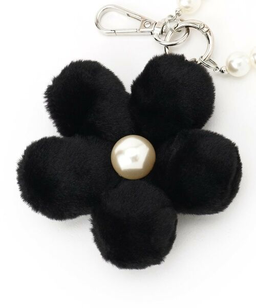 Couture Brooch / クチュールブローチ キーホルダー・ストラップ | フラワーフェイクファーチャーム | 詳細5