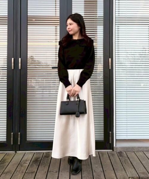 Couture Brooch / クチュールブローチ ニット・セーター | 【着映え】リボンカラー デザインニット | 詳細27