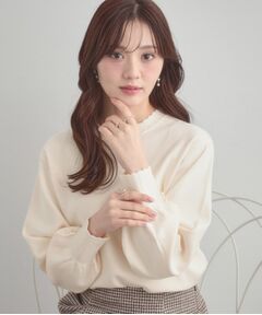 Couture Brooch / クチュールブローチ ニット・セーター | 【洗える/スカラデザイン】パフスリーブ ニット