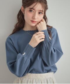 Couture Brooch / クチュールブローチ ニット・セーター | 【洗える/スカラデザイン】パフスリーブ ニット