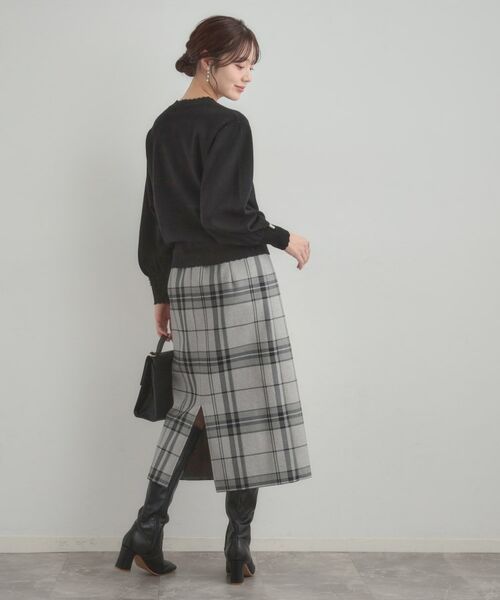 Couture Brooch / クチュールブローチ ニット・セーター | 【洗える/スカラデザイン】パフスリーブ ニット | 詳細13