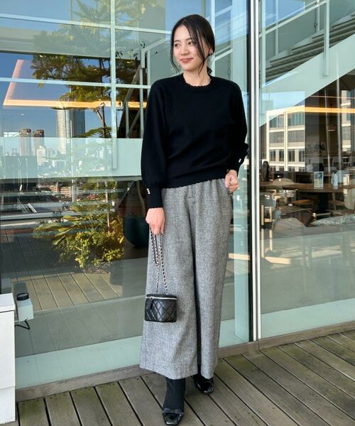 Couture Brooch / クチュールブローチ ニット・セーター | 【洗える/スカラデザイン】パフスリーブ ニット | 詳細22