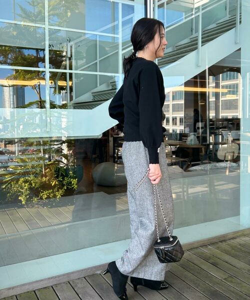 Couture Brooch / クチュールブローチ ニット・セーター | 【洗える/スカラデザイン】パフスリーブ ニット | 詳細23