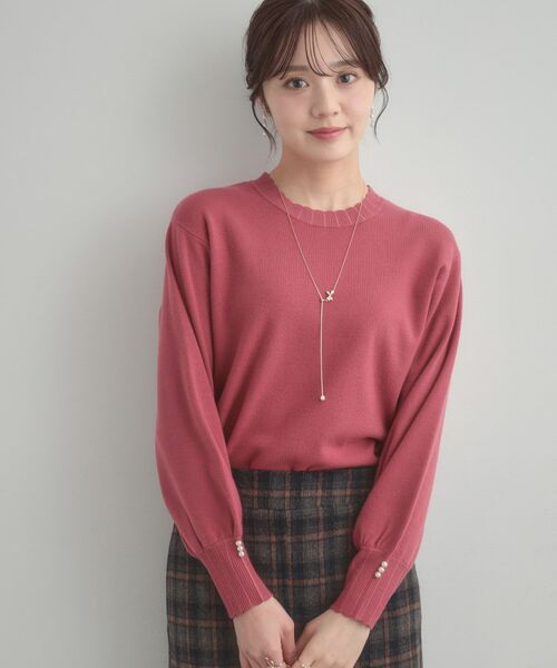 Couture Brooch / クチュールブローチ ニット・セーター | 【洗える/スカラデザイン】パフスリーブ ニット | 詳細30