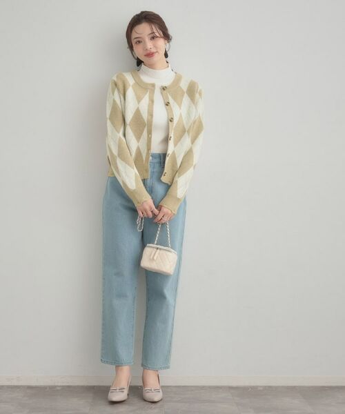 Couture Brooch / クチュールブローチ カーディガン・ボレロ | アーガイルニットカーディガン | 詳細11