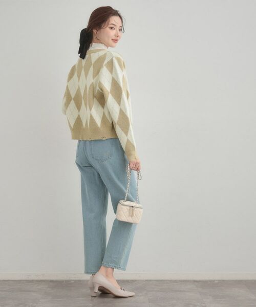 Couture Brooch / クチュールブローチ カーディガン・ボレロ | アーガイルニットカーディガン | 詳細13