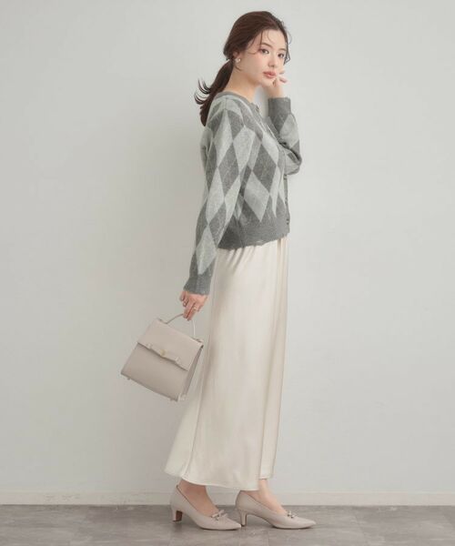 Couture Brooch / クチュールブローチ カーディガン・ボレロ | アーガイルニットカーディガン | 詳細5