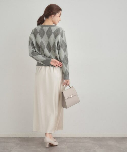 Couture Brooch / クチュールブローチ カーディガン・ボレロ | アーガイルニットカーディガン | 詳細6