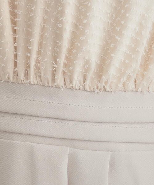 Couture Brooch / クチュールブローチ ロング・マキシ丈ワンピース | 【通勤・ラメジャカード】ドッキングワンピース | 詳細28