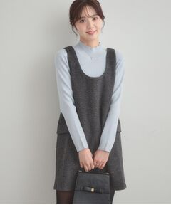 Couture Brooch / クチュールブローチ ワンピース | フェイクウールミニジャンスカ