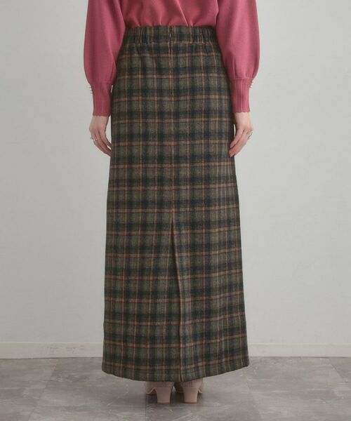 Couture Brooch / クチュールブローチ ロング・マキシ丈スカート | シャギーチェックIラインスカート | 詳細17