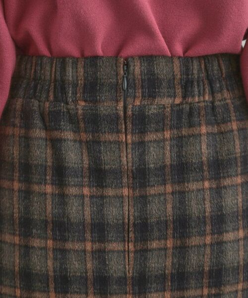 Couture Brooch / クチュールブローチ ロング・マキシ丈スカート | シャギーチェックIラインスカート | 詳細19
