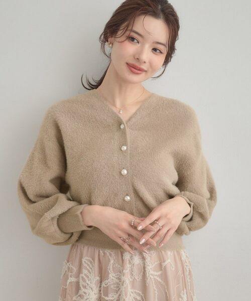 Couture Brooch / クチュールブローチ カーディガン・ボレロ | 【前後2WAY】Springフェザーカーデトップス | 詳細17