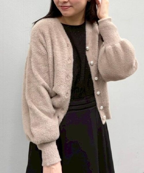 Couture Brooch / クチュールブローチ カーディガン・ボレロ | 【前後2WAY】Springフェザーカーデトップス | 詳細24