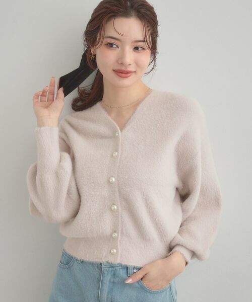 Couture Brooch / クチュールブローチ カーディガン・ボレロ | 【前後2WAY】Springフェザーカーデトップス | 詳細28