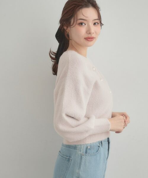 Couture Brooch / クチュールブローチ カーディガン・ボレロ | 【前後2WAY】Springフェザーカーデトップス | 詳細29