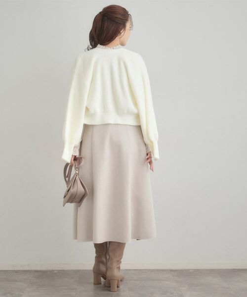 Couture Brooch / クチュールブローチ カーディガン・ボレロ | 【前後2WAY】Springフェザーカーデトップス | 詳細5