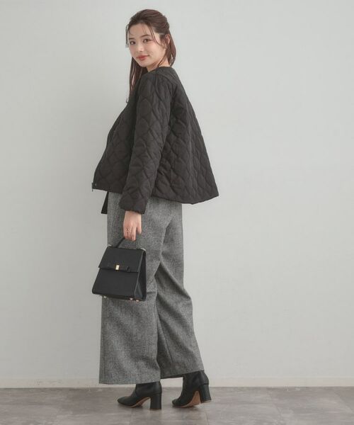 Couture Brooch / クチュールブローチ ノーカラージャケット | リボンキルトジャケット | 詳細12