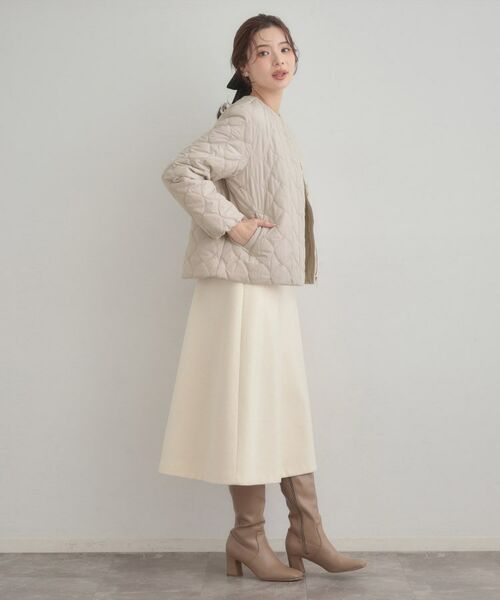 Couture Brooch / クチュールブローチ ノーカラージャケット | リボンキルトジャケット | 詳細19