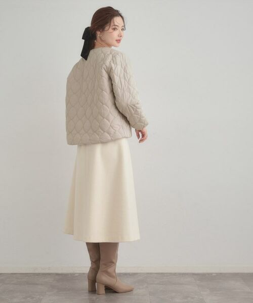 Couture Brooch / クチュールブローチ ノーカラージャケット | リボンキルトジャケット | 詳細20