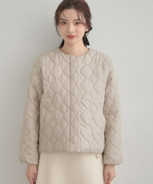 Couture Brooch / クチュールブローチ ノーカラージャケット | リボンキルトジャケット | 詳細22