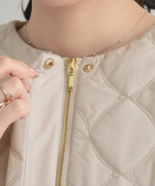 Couture Brooch / クチュールブローチ ノーカラージャケット | リボンキルトジャケット | 詳細26