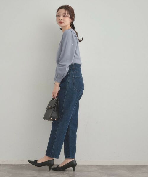 Couture Brooch / クチュールブローチ ニット・セーター | 【着映え】ハートドットラメ刺繍ニット | 詳細14