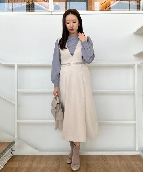 Couture Brooch / クチュールブローチ ニット・セーター | 【着映え】ハートドットラメ刺繍ニット | 詳細23