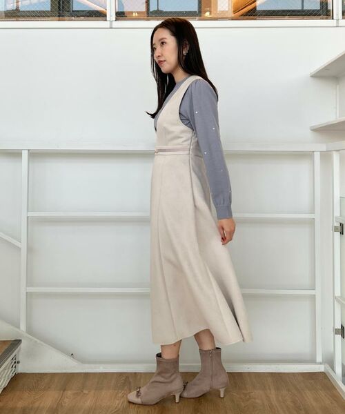 Couture Brooch / クチュールブローチ ニット・セーター | 【着映え】ハートドットラメ刺繍ニット | 詳細24