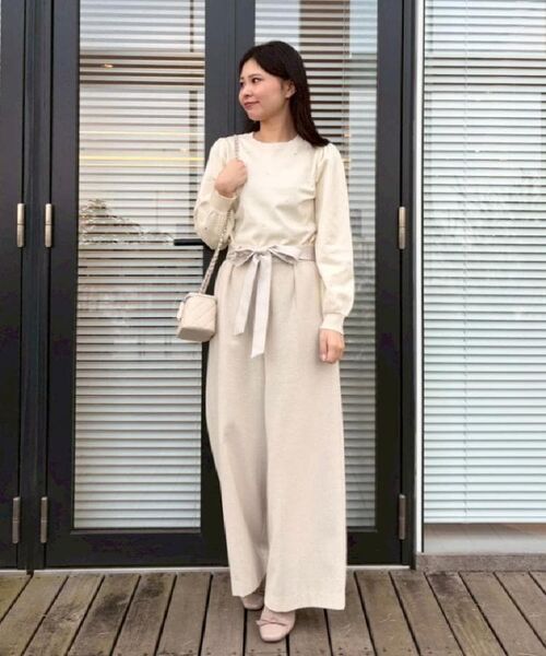 Couture Brooch / クチュールブローチ ニット・セーター | 【着映え】ハートドットラメ刺繍ニット | 詳細8