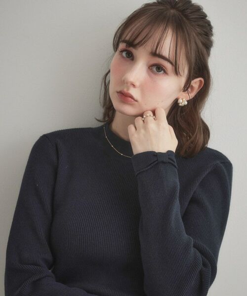 Couture Brooch / クチュールブローチ ニット・セーター | 袖リボンリブニット | 詳細15