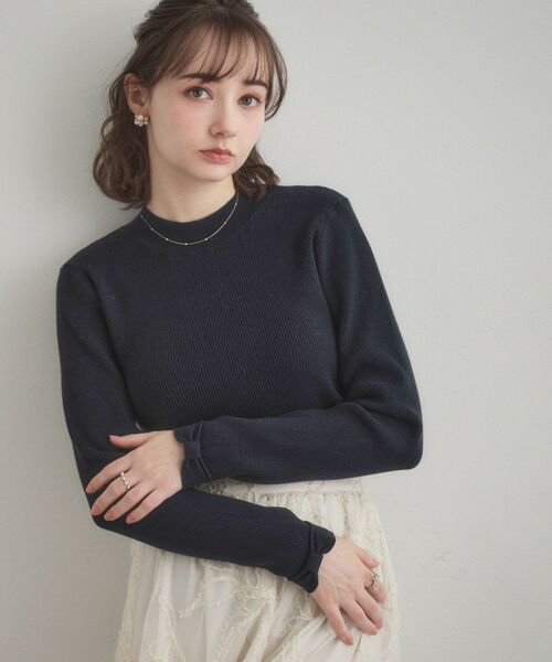 Couture Brooch / クチュールブローチ ニット・セーター | 袖リボンリブニット | 詳細17