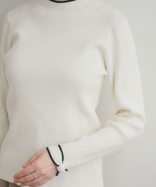 Couture Brooch / クチュールブローチ ニット・セーター | 袖リボンリブニット | 詳細26