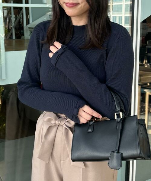 Couture Brooch / クチュールブローチ ニット・セーター | 【着映え】袖リボン リブニット | 詳細30