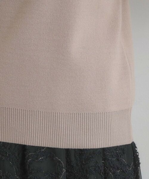 Couture Brooch / クチュールブローチ ニット・セーター | レースドッキングニット | 詳細27