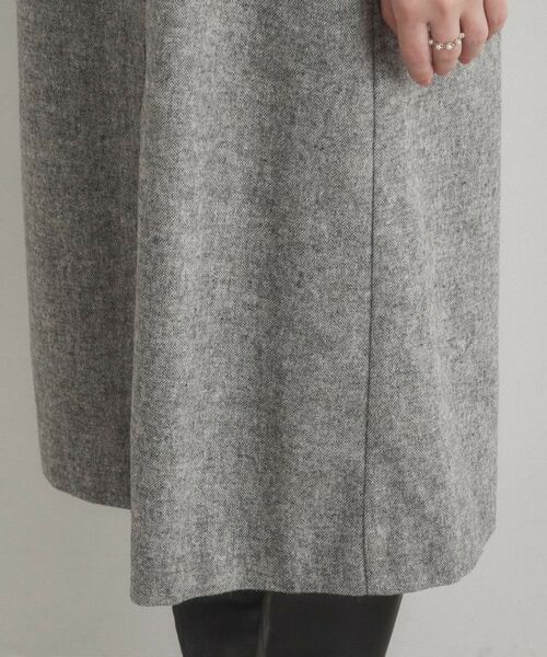 Couture Brooch / クチュールブローチ ミニ丈・ひざ丈ワンピース | フリンジツイードジャンスカ | 詳細28