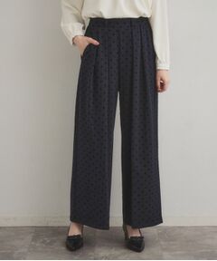 Couture Brooch / クチュールブローチ パンツ | フロッキードットパンツ