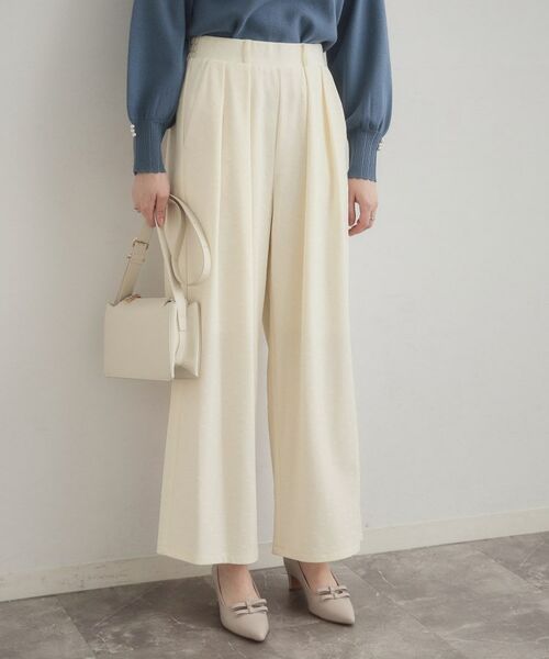 Couture Brooch / クチュールブローチ パンツ | フロッキードットパンツ | 詳細1