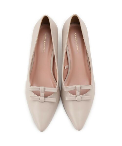Couture Brooch / クチュールブローチ パンプス | ダブルリボンパンプス | 詳細4