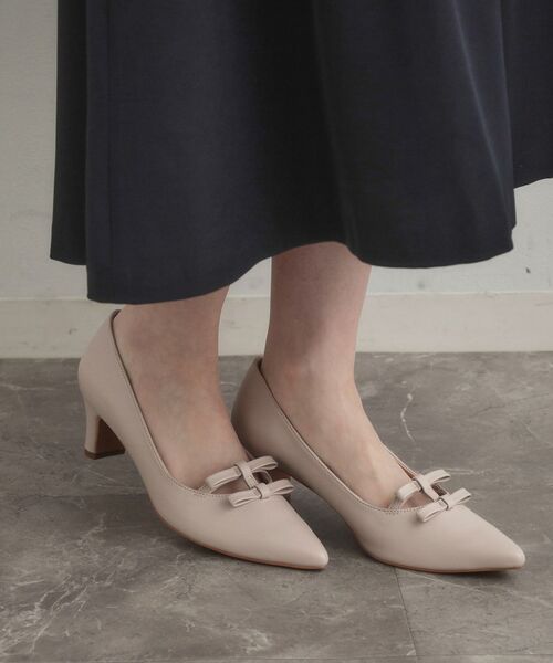 Couture Brooch / クチュールブローチ パンプス | ダブルリボンパンプス | 詳細6