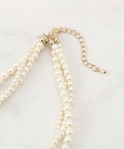 Couture Brooch / クチュールブローチ ネックレス・ペンダント・チョーカー | ツイストパール調ネックレス | 詳細2