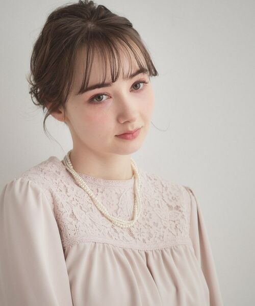 Couture Brooch / クチュールブローチ ネックレス・ペンダント・チョーカー | ツイストパール調ネックレス | 詳細5